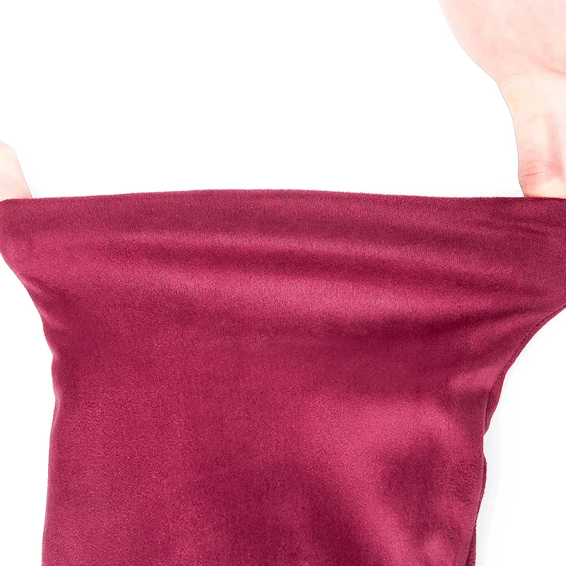 2020 весенние женские высокие сапоги выше колена на высоком каблуке 10 см плюшевые