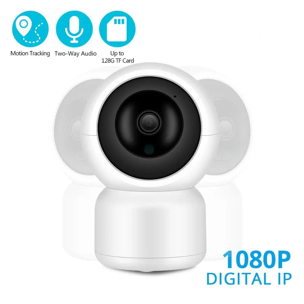 Беспроводной IP Камера HD 1080P Wi Fi домашней безопасности Камеры Скрытого