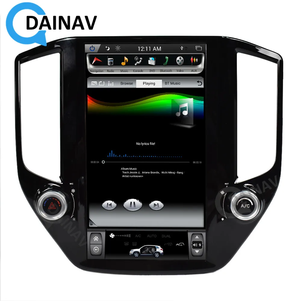 Автомобильный радиоприемник 14 дюймов мультимедийный Видео Стерео DVD-плеер для