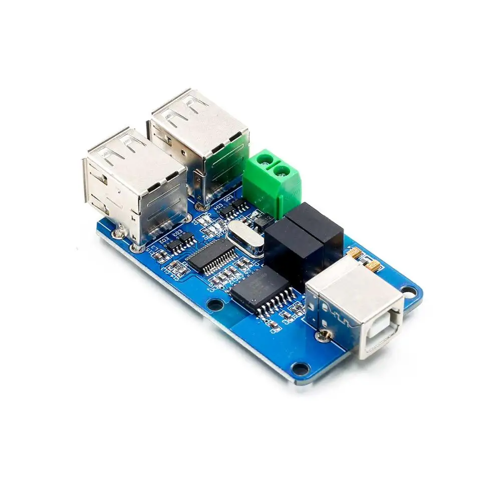 1pcs Quad USB Isolator HUB Isolation Module Coupling Protection Board ADUM3160 |