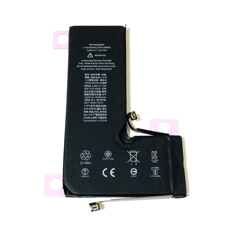 Battery for 11 Pro, Original capacity-zero cycles