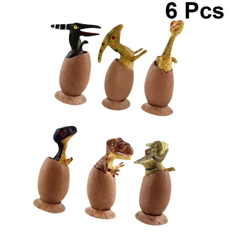 1 Набор/6 шт. декоративные пластиковые Яйца динозавра| |