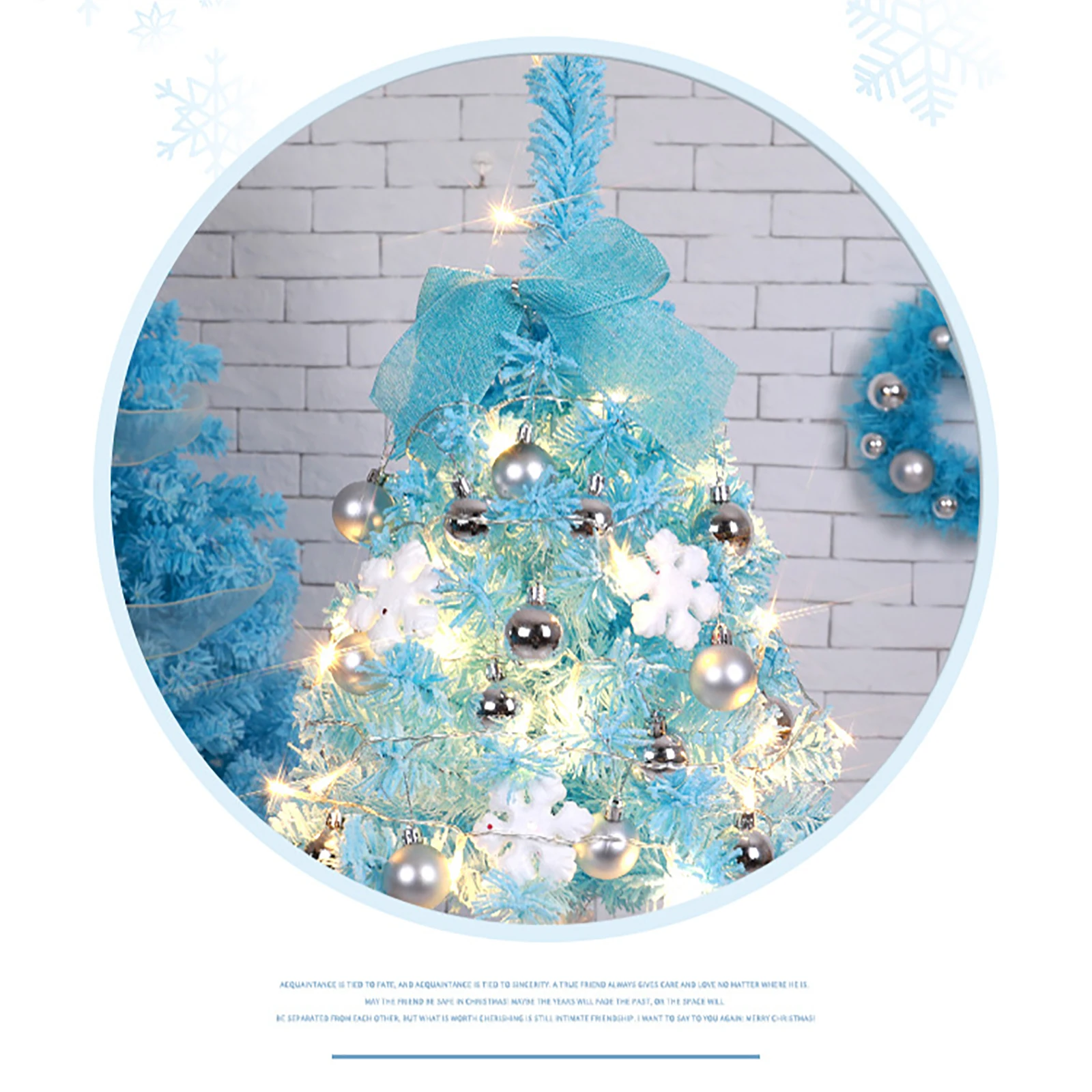 Настольный светодиодный светильник Рождественская елка украшения Мини DIY