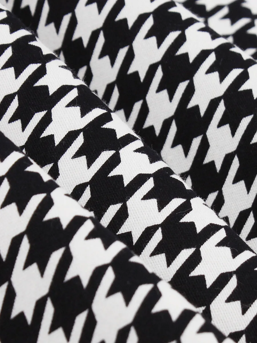 

Women Vintage Plaid Dress Summer Street Fashion Black Patchwork Print Sleeveless Party A Line Big Swing Retro Dresses Elegant