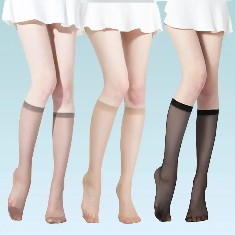 Новые сексуальные высококачественные женские нейлоновые чулки прозрачные 5 пар |
