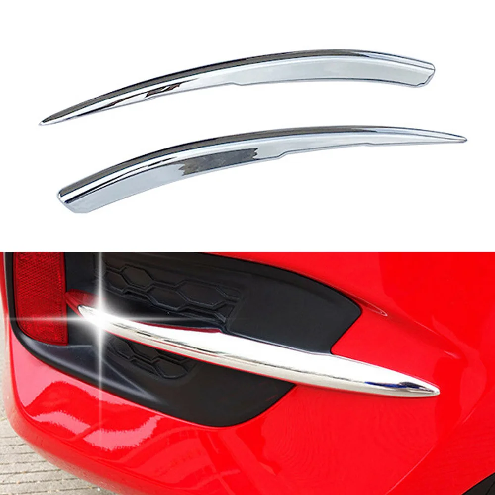 Задняя противотуманная фара Наклейка Серебряная водонепроницаемая отделка