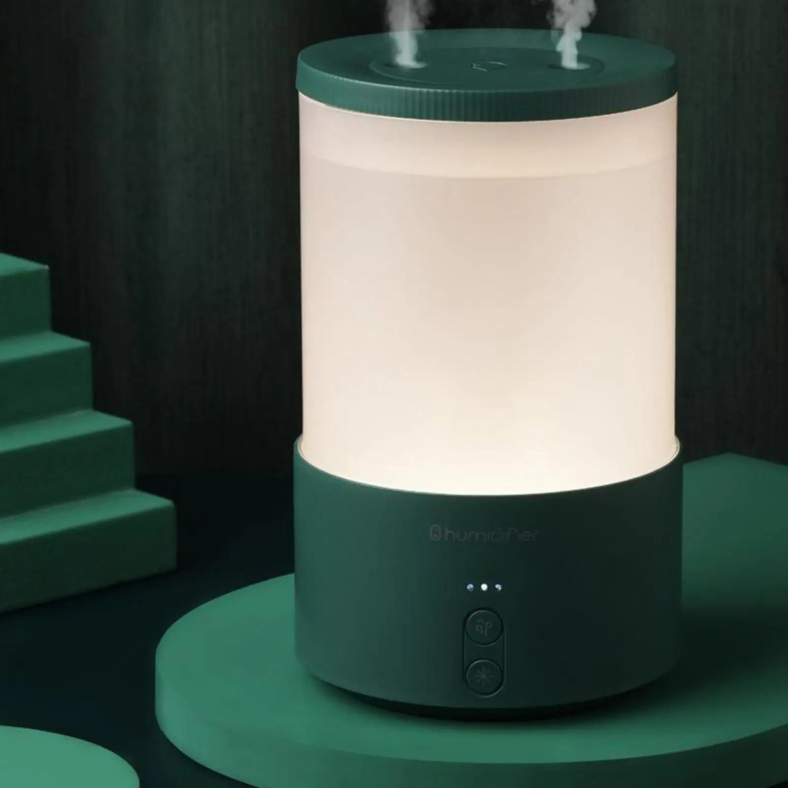 

Ультразвуковой увлажнитель воздуха USB автомобильный Настольный увлажнитель воздуха ночной Светильник Парилка для лица