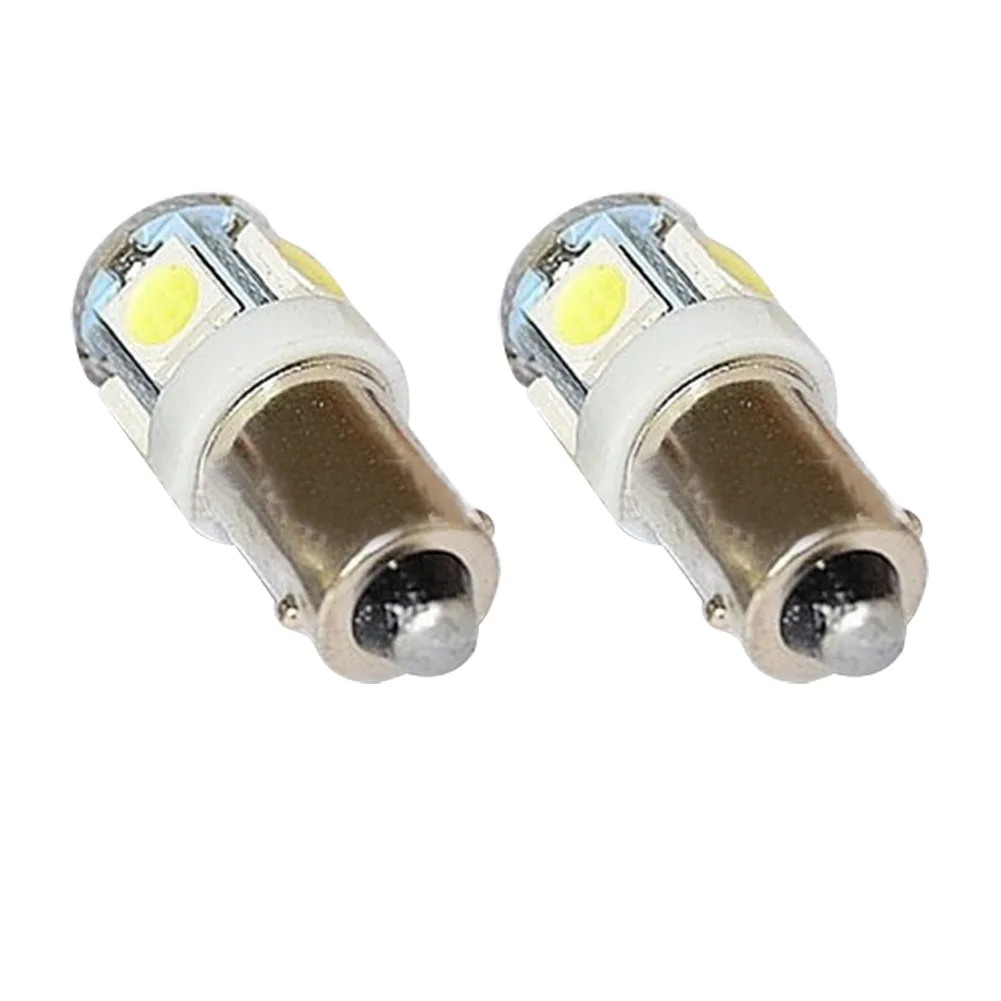 2шт T11 BA9S 5050 5SMD Автомобильный светодиодный светильник автомобильная лампа T4W H6W