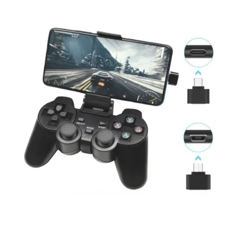 

Беспроводной геймпад для телефона Android/ПК/PS3/ТВ-приставки, джойстик 2,4G, игровой USB-контроллер для ПК, аксессуары для смартфона Xiaomi