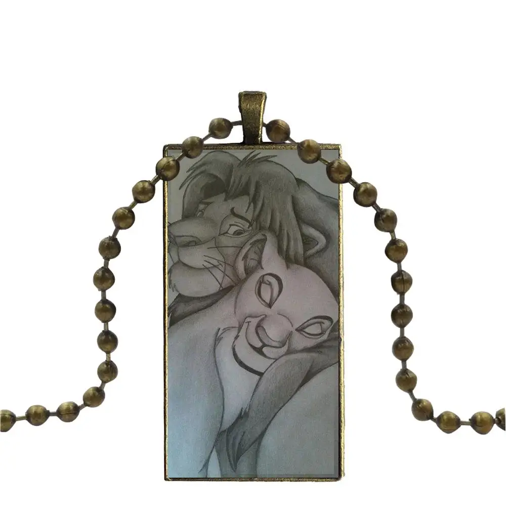 Для женщин дети подарок ювелирные изделия с бронзовым покрытием стекло кабошон