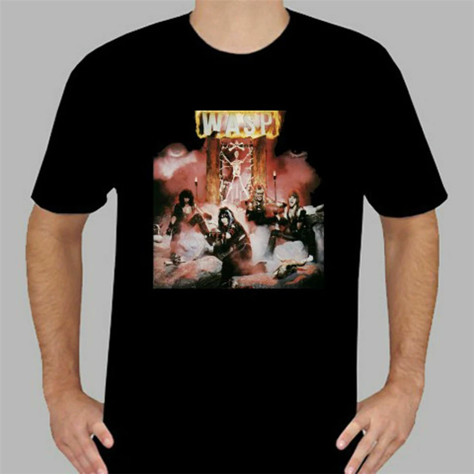 ASP W A S P металлическая рок группа Мужская футболка Размер 3XL Бесплатная доставка