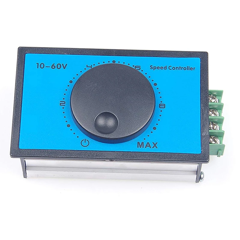 Новые щетки мотора постоянного тока Скорость контроллер 12V 24V 36V 48V 60V (Dc10-60V) 20A