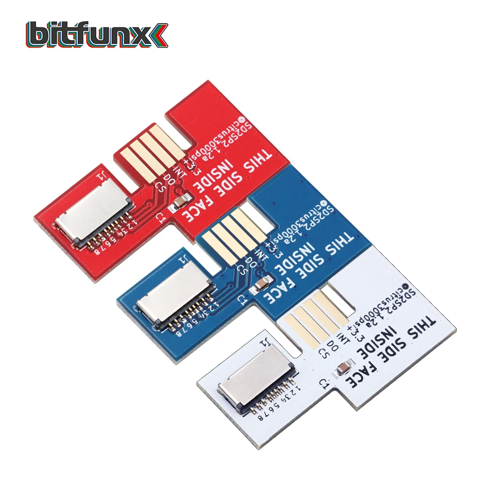 TF SD Card Adapter SD2SP2 for Nintendo Gamecube NGC NTSC Serial Port 2- Gold HQ ENIG Surface | Электроника