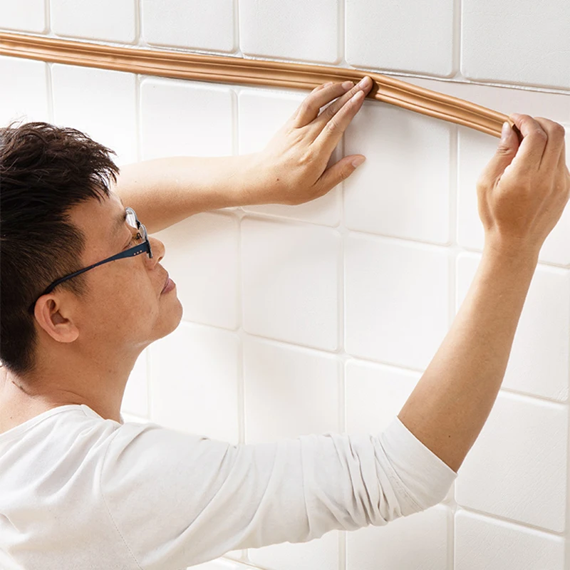 Настенные наклейки NBR плинтус для линии талии бордюрная линия защита от