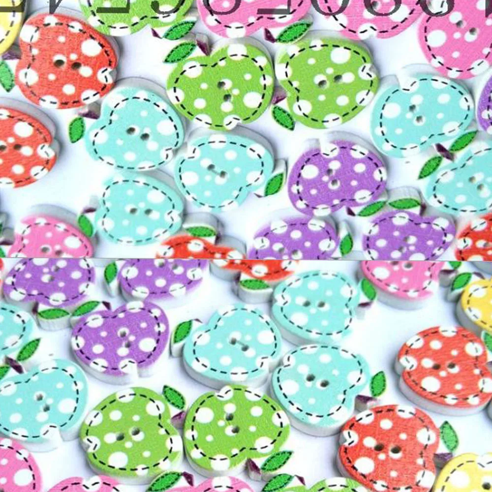 50 шт. деревянные пуговицы для одежды | Дом и сад