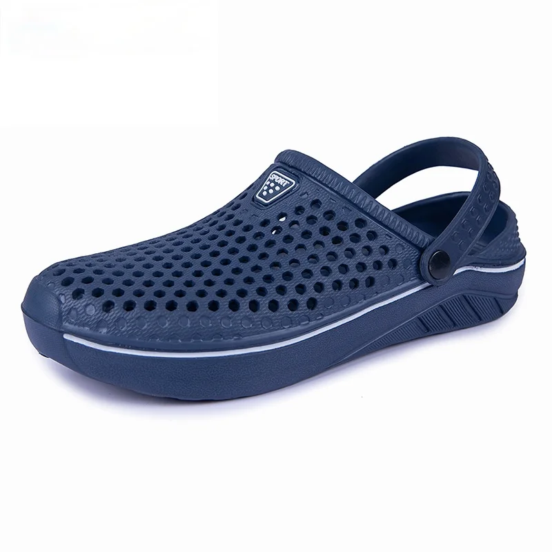 

2021 Men Women Summer Sandals Breathable Beach Shoes Garden Clogs Size 36-45 sapatos para chef