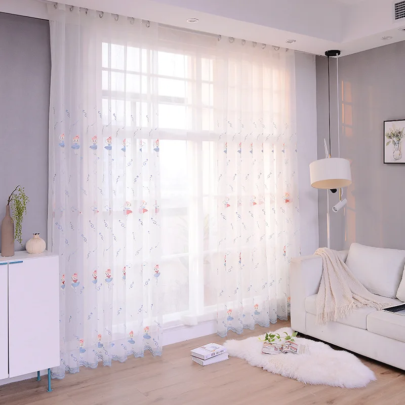 Занавески для балета принцессы занавески комнаты кружевной дизайнерский стиль