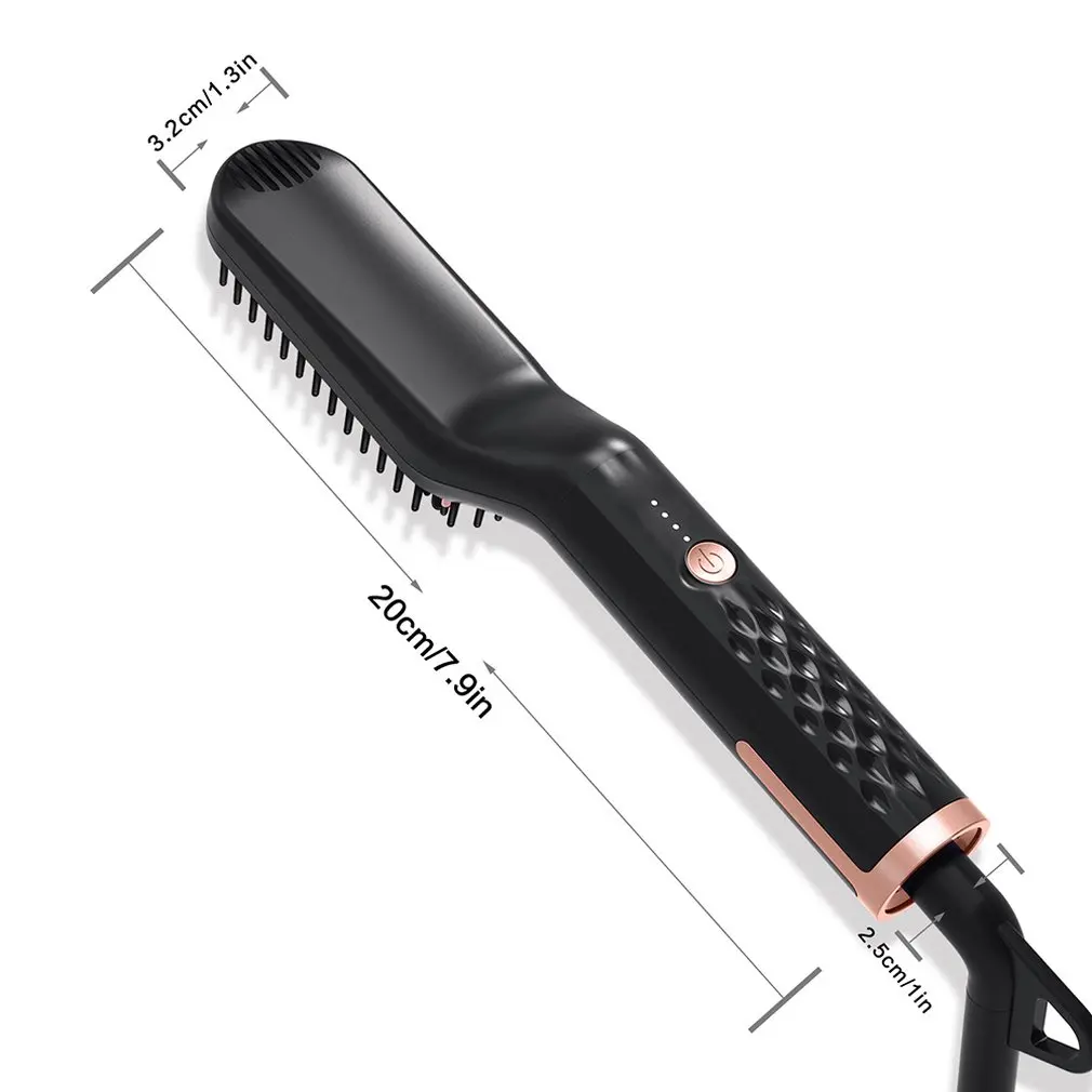

Beard Comb Pig Bristle Brush Beard Oil Beard Cream Beard Water Men'S Style Straight Hair Comb Professional