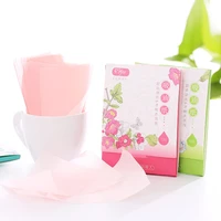 100sheets protable face wipes oil control sheets paper cleansing oil control absorbent paper matting tissue beauty skin care