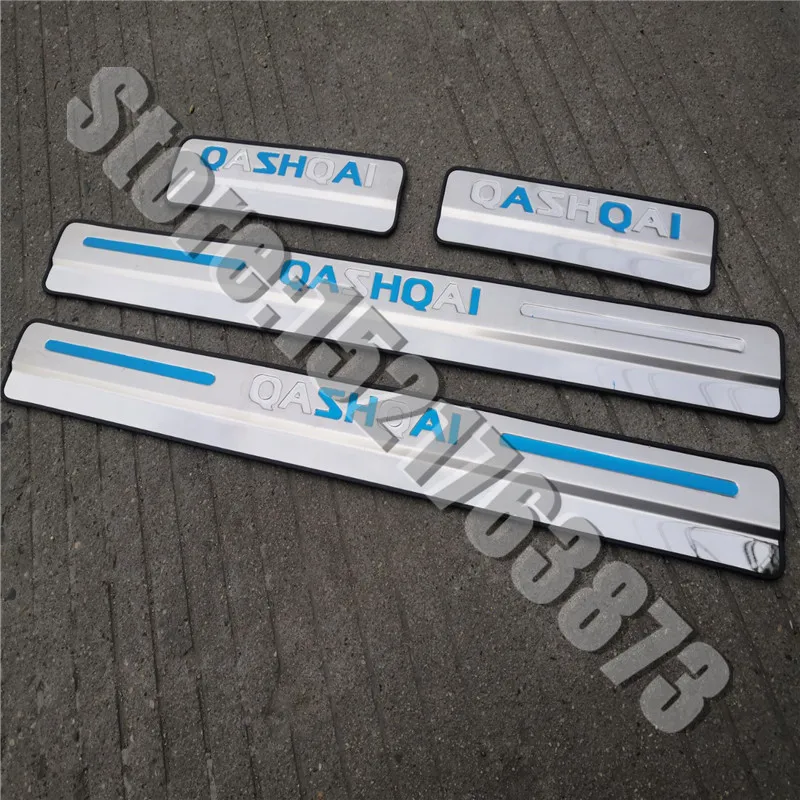 Car accessories high quality stainless steel SScuff Plate/Door Sill Door for Nissan Qashqai J11 2015-2020 Styling | Автомобили и