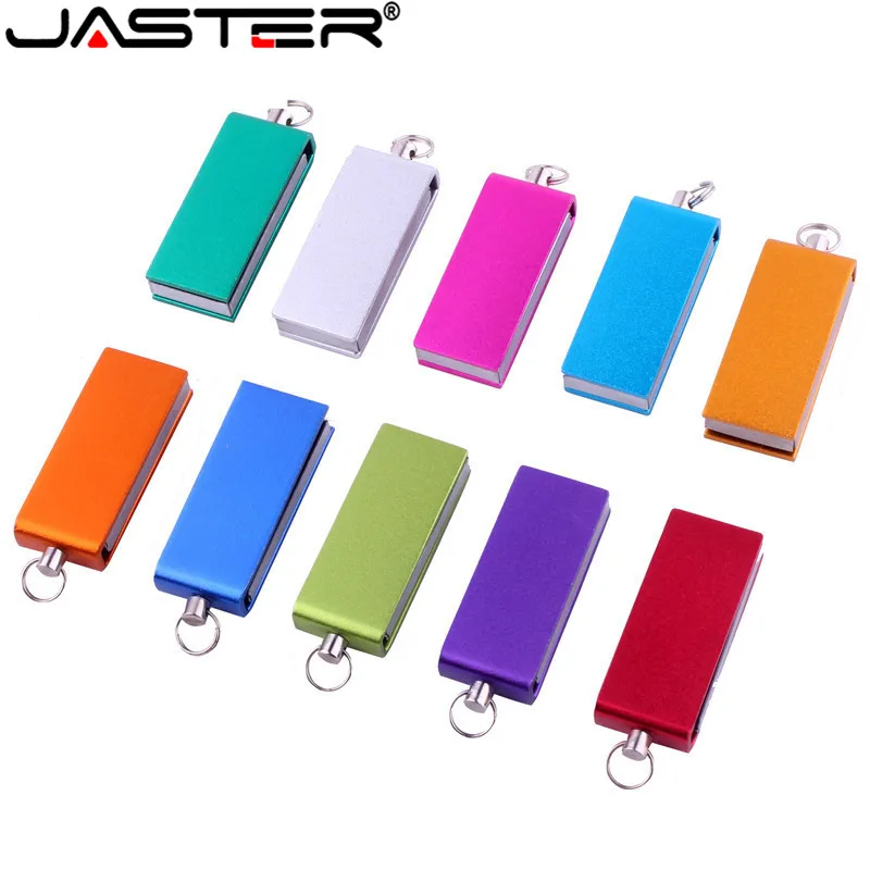 Водонепроницаемый USB флеш накопитель JASTER металлическая Флешка с цепочкой 2 0