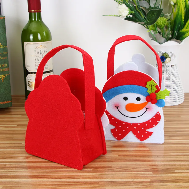 1 шт. Новогодние украшения подарки сумка Рождественские для дома Рождественский