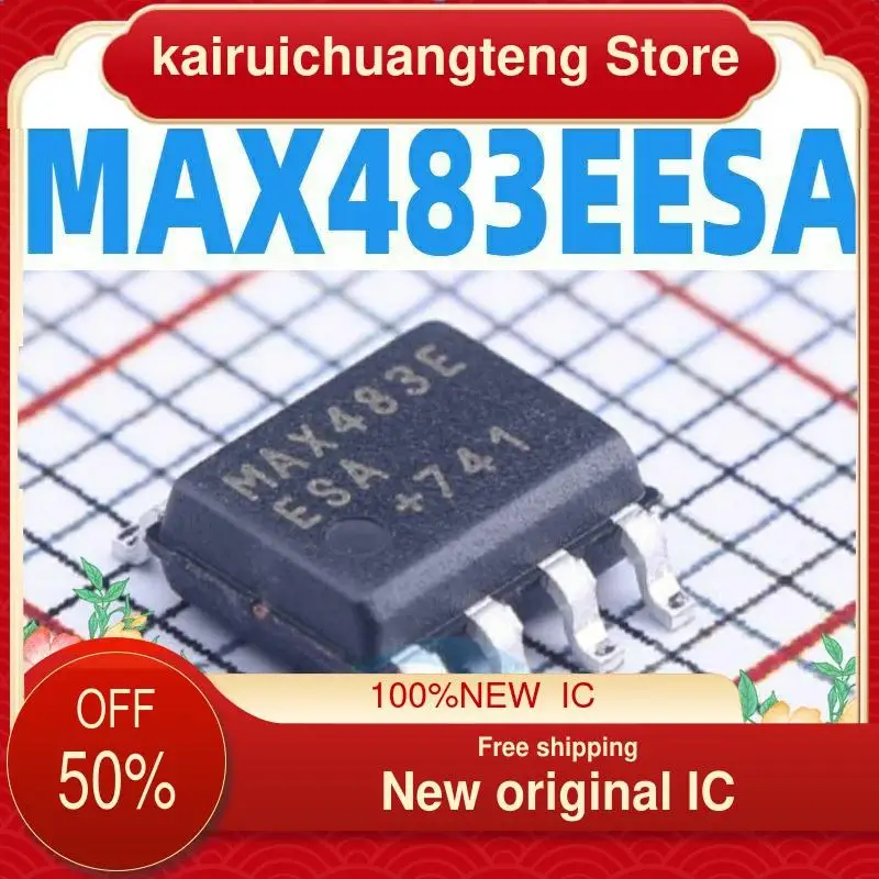 

10PCS MAX483EESA RS-422/RS-485 SOP8 Drive transceiver New original IC