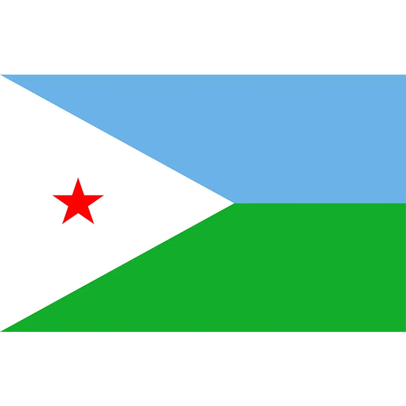Yehoy hanging 90*150cm Djibouti Flag For Decoration | Дом и сад