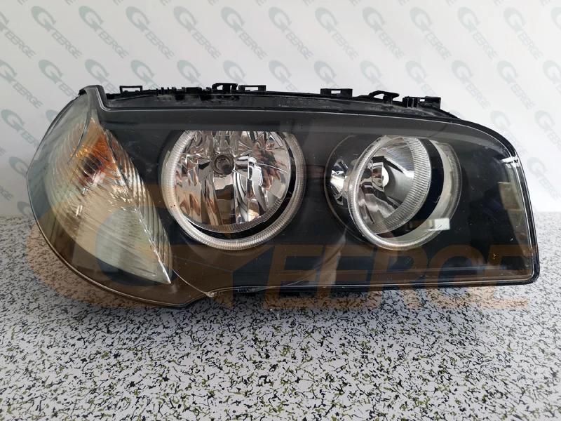 Для BMW E83 X3 facelift 2007 2008 2009 2010 галогенные фары отличное качество CCFL ангельские глазки