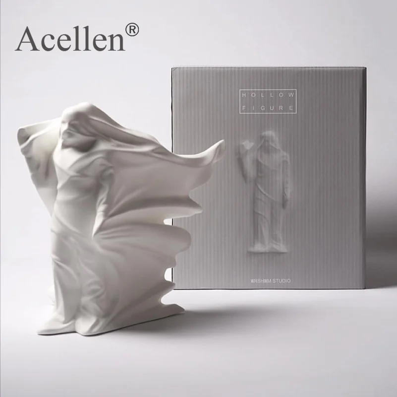 Теневые люди невидимая скульптура современное простое украшение для дома из