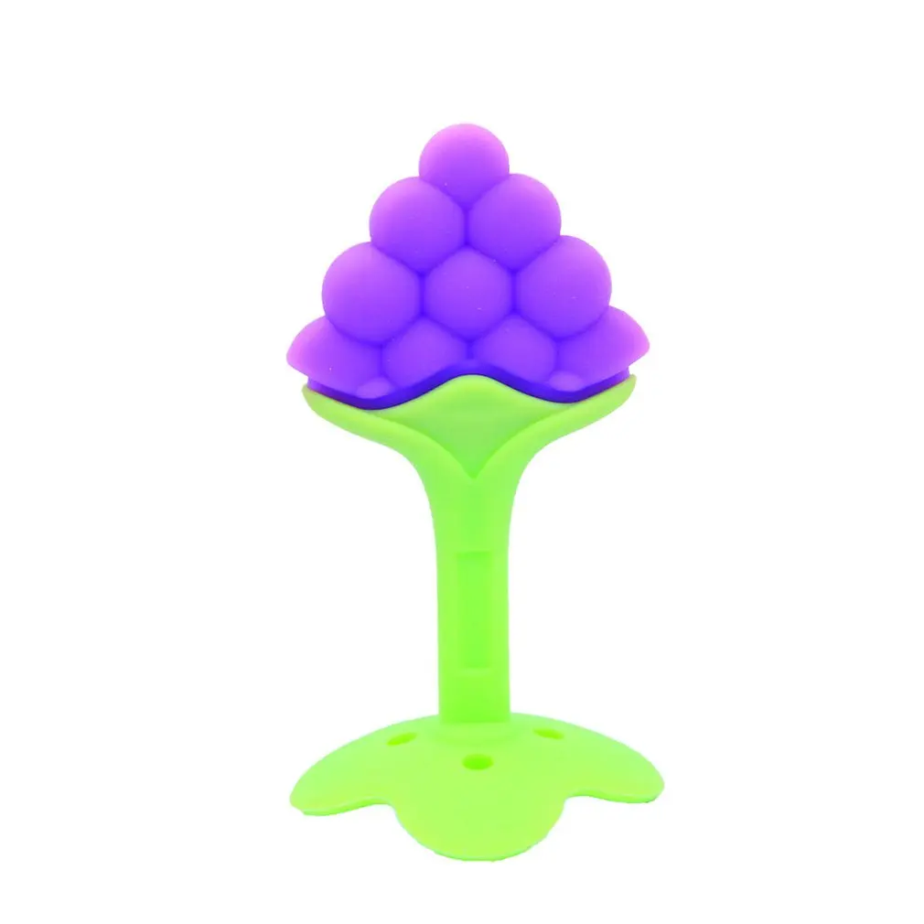 

Teether Chew Toy Teether Teeth Traning Toddler Care Teething Toys Baby Safety New Design Cute Infant Silicone Fruits Tree