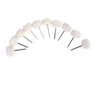 Аксессуары для вращающихся инструментов Dremel, двусторонняя хлопковая полировальная щетка, аксессуары, 1 шт.