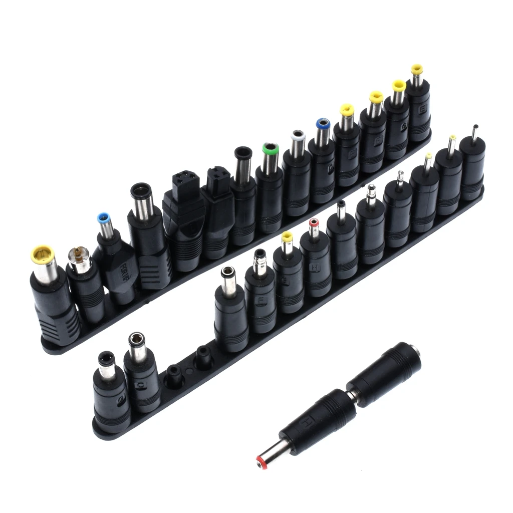 Универсальный адаптер питания 28 шт. 5 5x2 1 мм для ноутбука ноутбука|male power connector|male