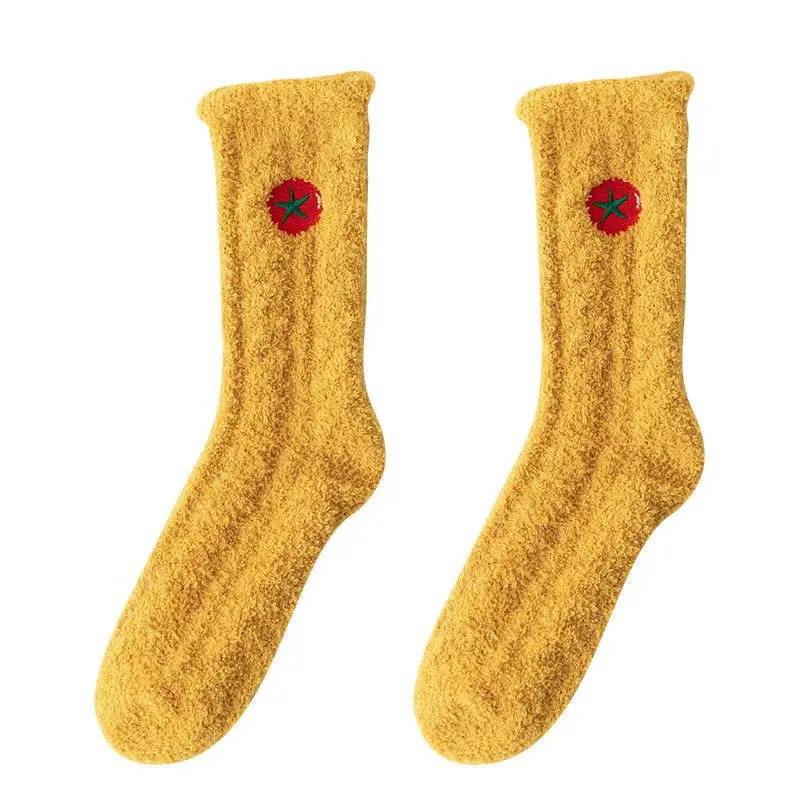 

Fashion Ladies Thick Warm Cute Fluffy Cosy Fleece Socks Bed Lounge Thermal Ankle