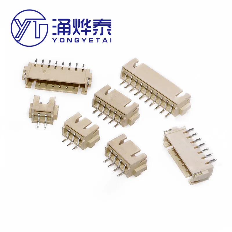 YYT 20 шт. PH2.0 2 0 мм шаг разъем SMD 2P 3P 4P 5P 6P 8P 10P горизонтальный Шаг патч SMT