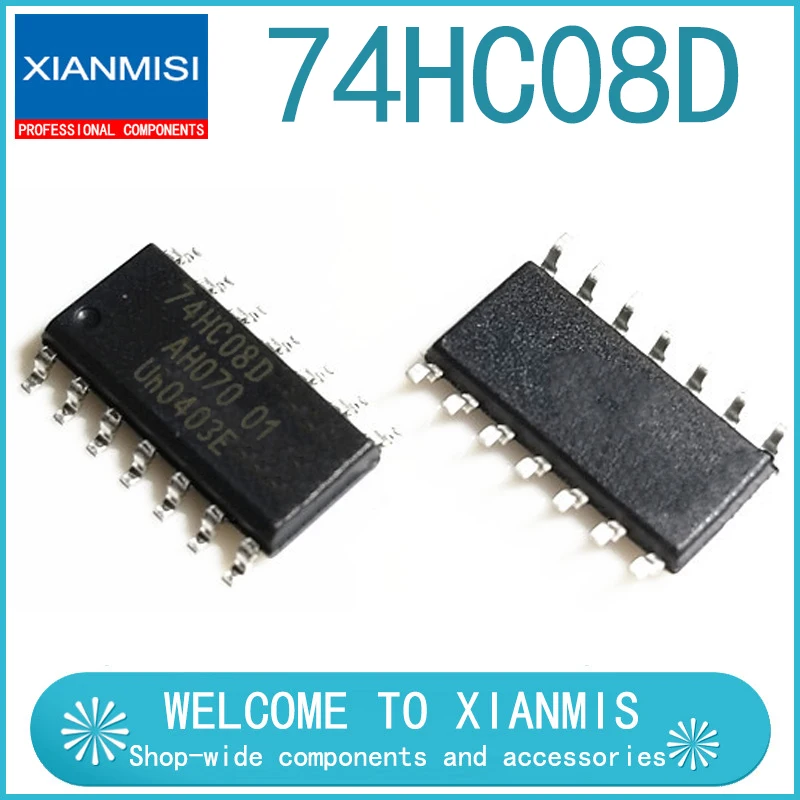 

74HC08D SOP14 четыре или два входа и шлюз 74HC08 SMD