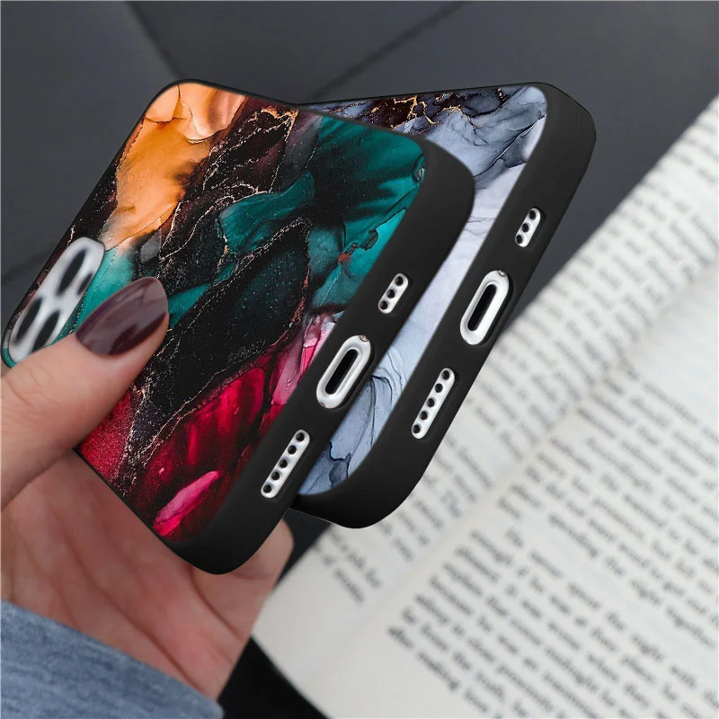 

Marble Soft TPU Case For Samsung S21 Ultra A32 A41 A51 S20 FE Lite A30 M51 M31 A91 S8 Plus S7 Edge Note 20 10 8 9 Case Funda Bag