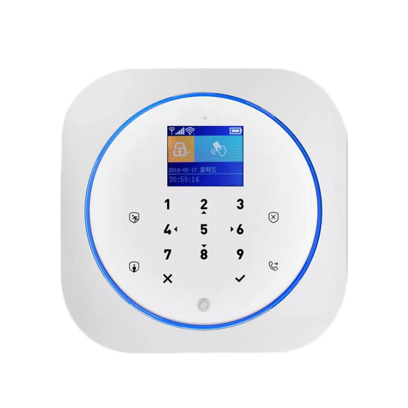 PS12 Tuya домашняя охранная Wi-Fi сигнализация GSM SIM карта телефон дозвон приложение дистанционное управление 11 видов языков вор охранная сигнализация