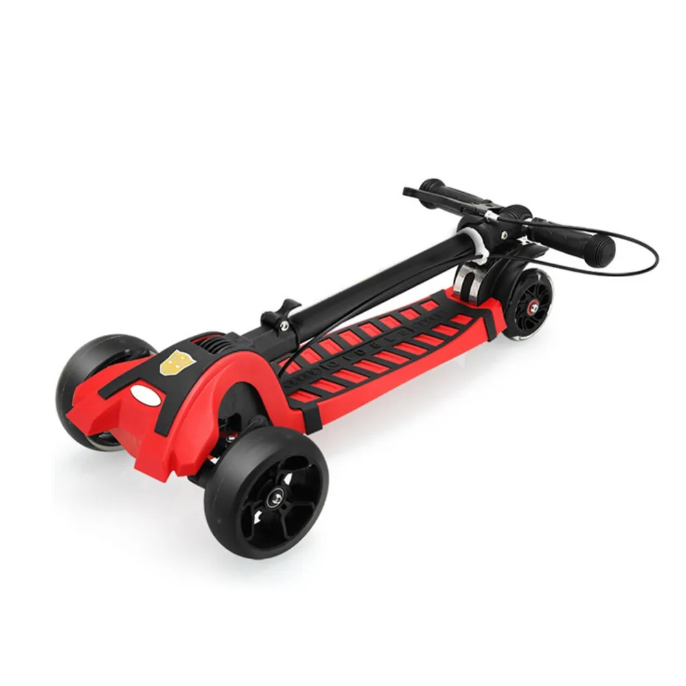 Складывающаяся двойная тормозная система городской самокат мотороллер