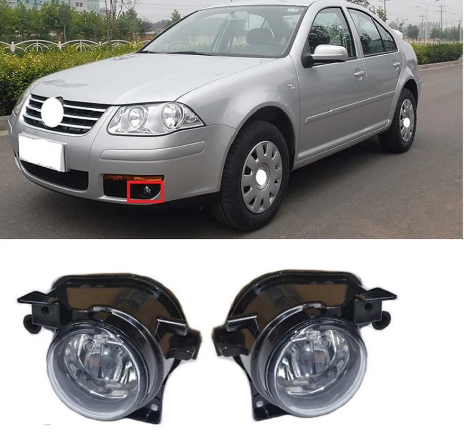 

Lofty Richy For Volkswagen Bora Classic 2006 2007 2008 Front Bumper Fog Light Driving Fog Lamp Foglight headlights