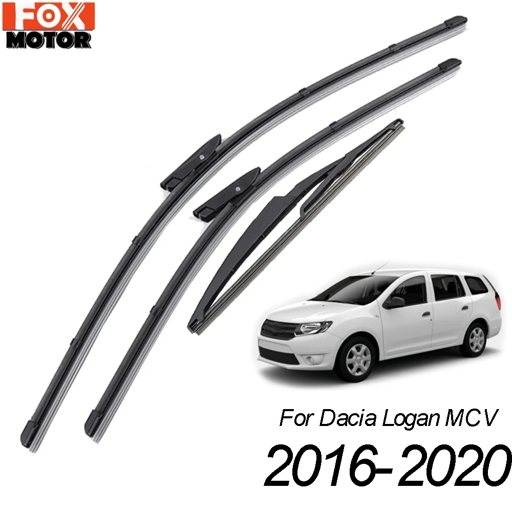 Misima 3 шт./компл. спереди и сзади стеклоочиститель лезвия для Renault Dacia Logan MK2 MCV 2020 2019