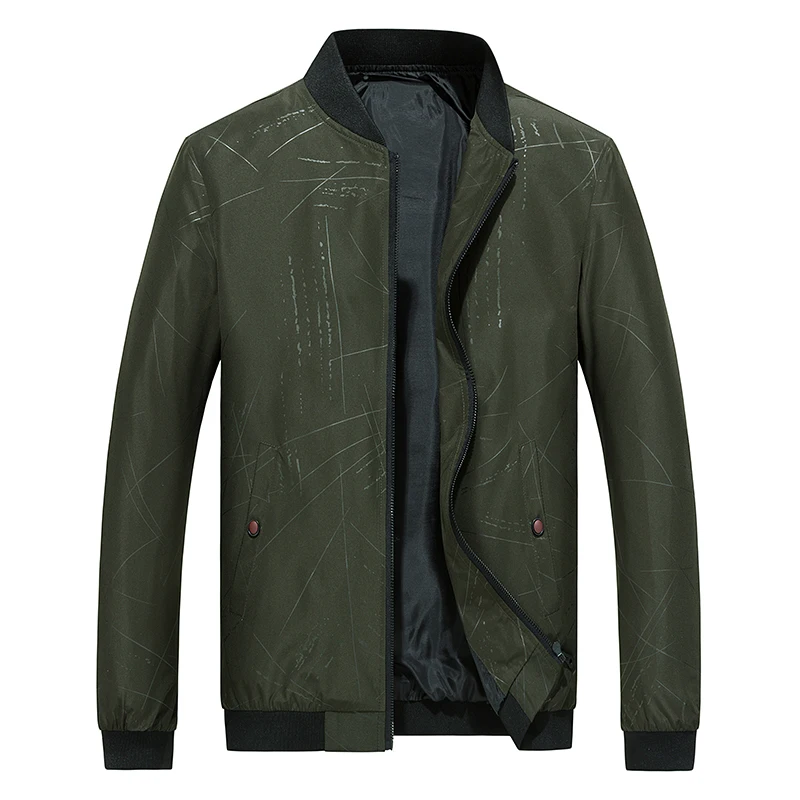 

New Mens Jackets Casual Plus Velvet Warm Jacket Stand Collar Brand Clothing Comfortable Coats Male Velvet Thickening Top Qualtiy