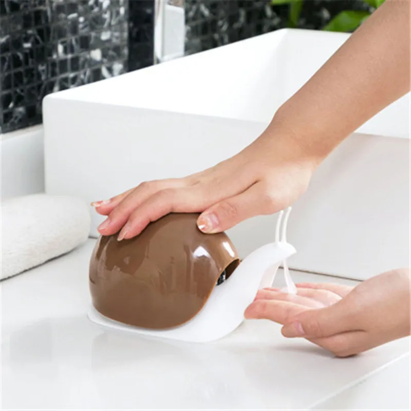 Snail shaped Liquid Soap Dispenser Hotel Kitchen Plastic Hand sanitizer shampoo Lotion Bottles | Обустройство дома