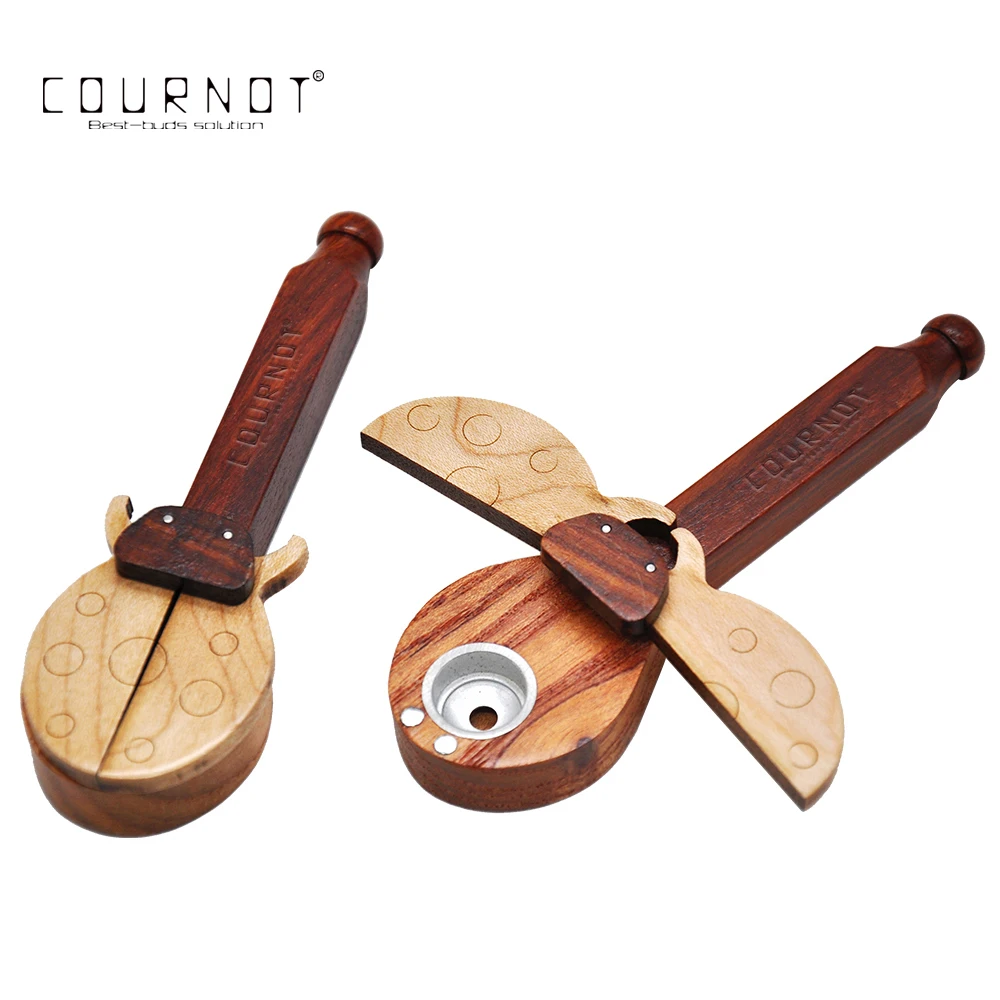 Курительная трубка COURNOT в форме божьей коровки деревянная курительная для табака