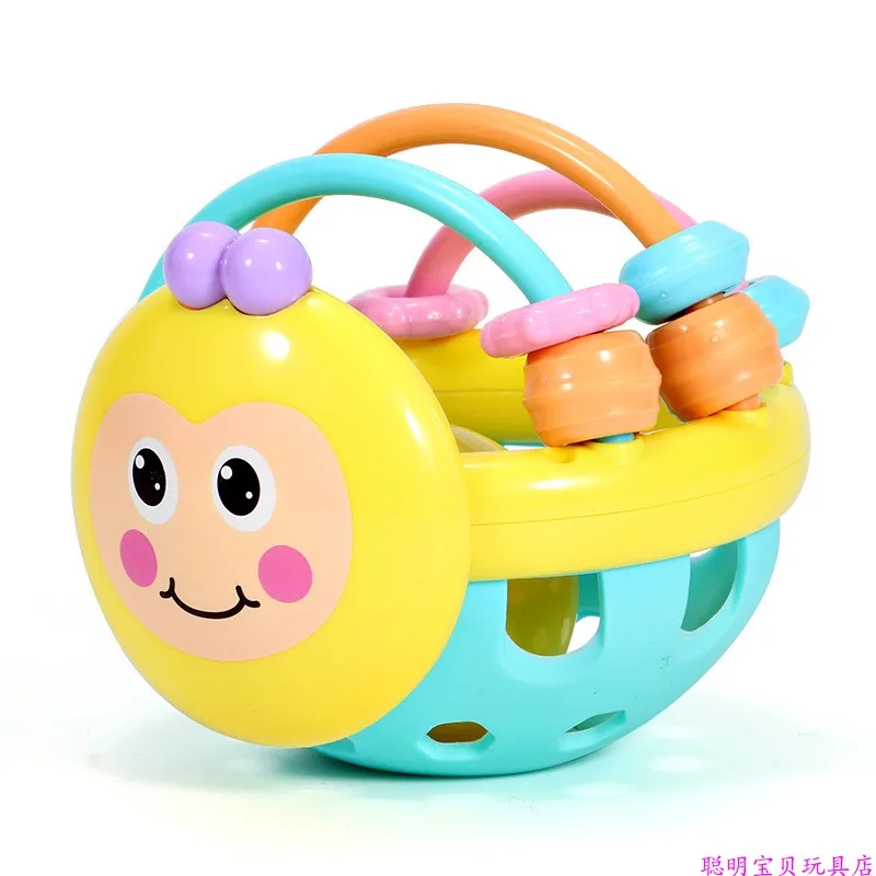Toy Musical Instruments Baby Plastic Rattles 0-12 Months Ball Teether Crib Mobile Small Educational Toys For Babies BB50YL | Игрушки и