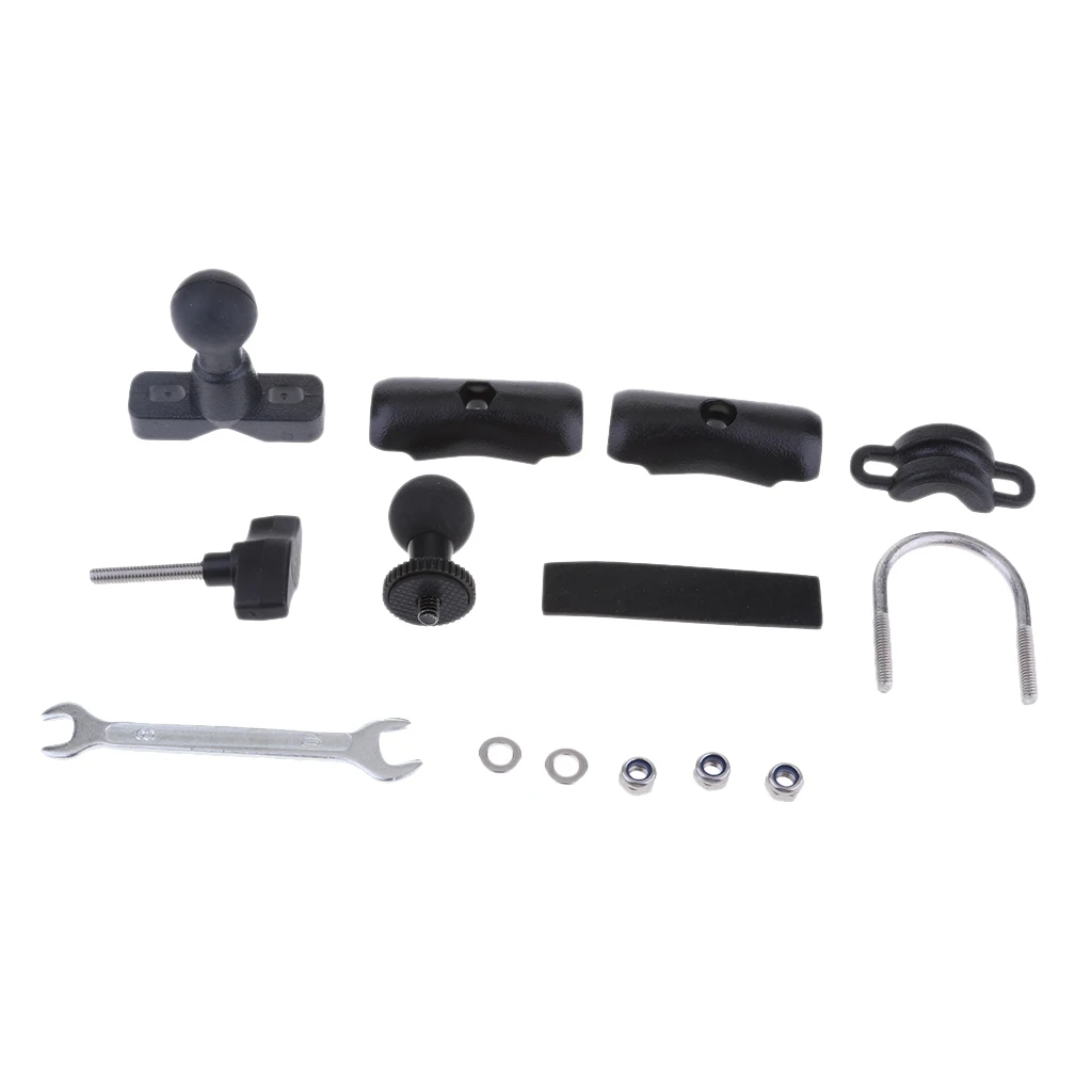 Обзор мотоцикла зеркальная камера U Болт крепление и двойная розетка Стандартный