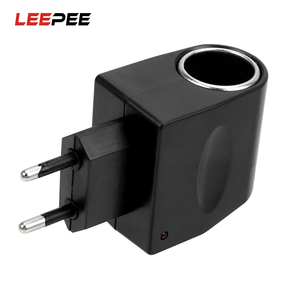 LEEPEE ЕС и США Подключите конвертер постоянного тока 220V DC/DC 12V авто аксессуары для