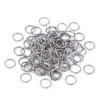 468910mm stainless steel open jump rings jewelry making connectors split rings unsoldered jump ring diy supplies 1000 5000pc