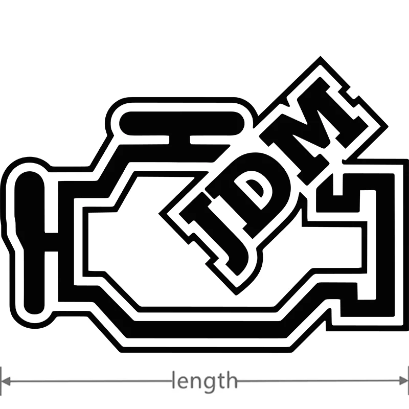 

Small Town Funny Car Stickers Decal Exterior Accessories Motorcycle Hollow Out JDM Turbo Charge The Fuel Tank