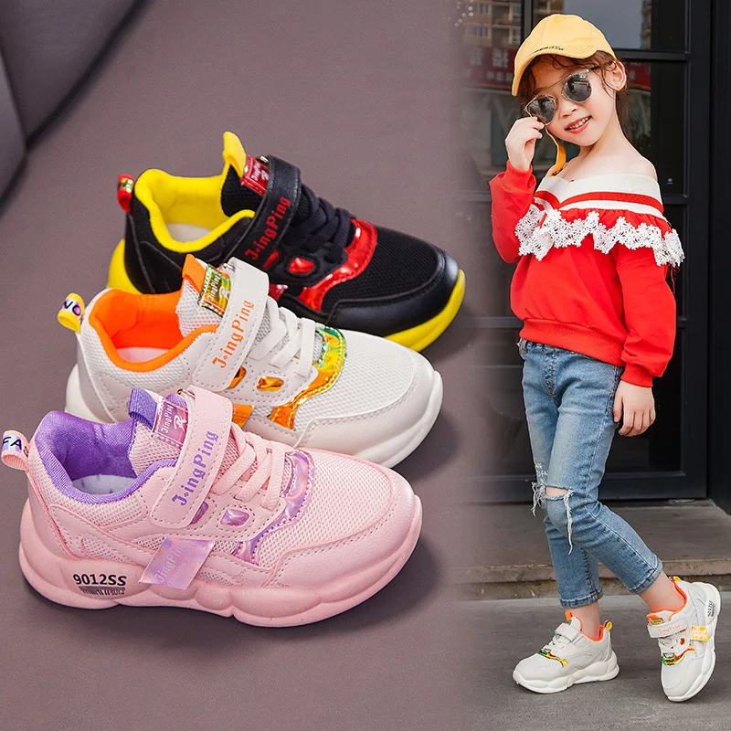 2020 Spring Autumn Kids Sports Shoes Children Casual Basket Sneakers Boy Girl Tenis Infantil Soft Light Leisure Sapato Feminino | Детская
